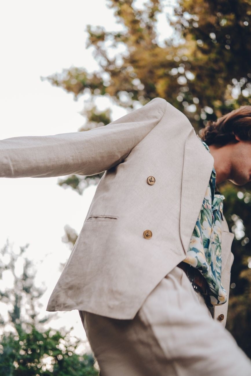 Conjunto Linho Bege — Conjuntos
