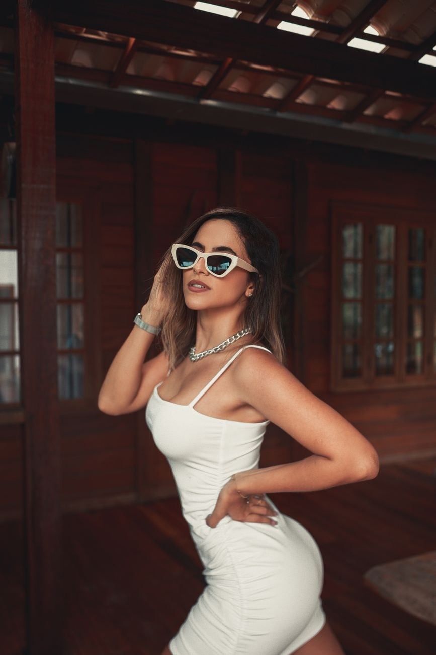 Vestido Tubinho Branco — Vestidos